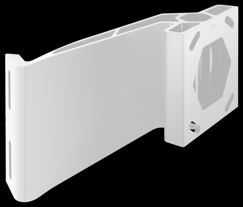 Minn Kota Raptor Starboard S54 Jack Plate Adapter Bracket - White 1810382