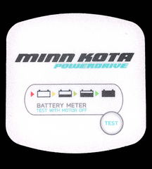 Minn Kota Battery Meter Decal SW 2305642