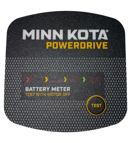 Minn Kota PowerDrive Battery Meter Decal FW 2305643