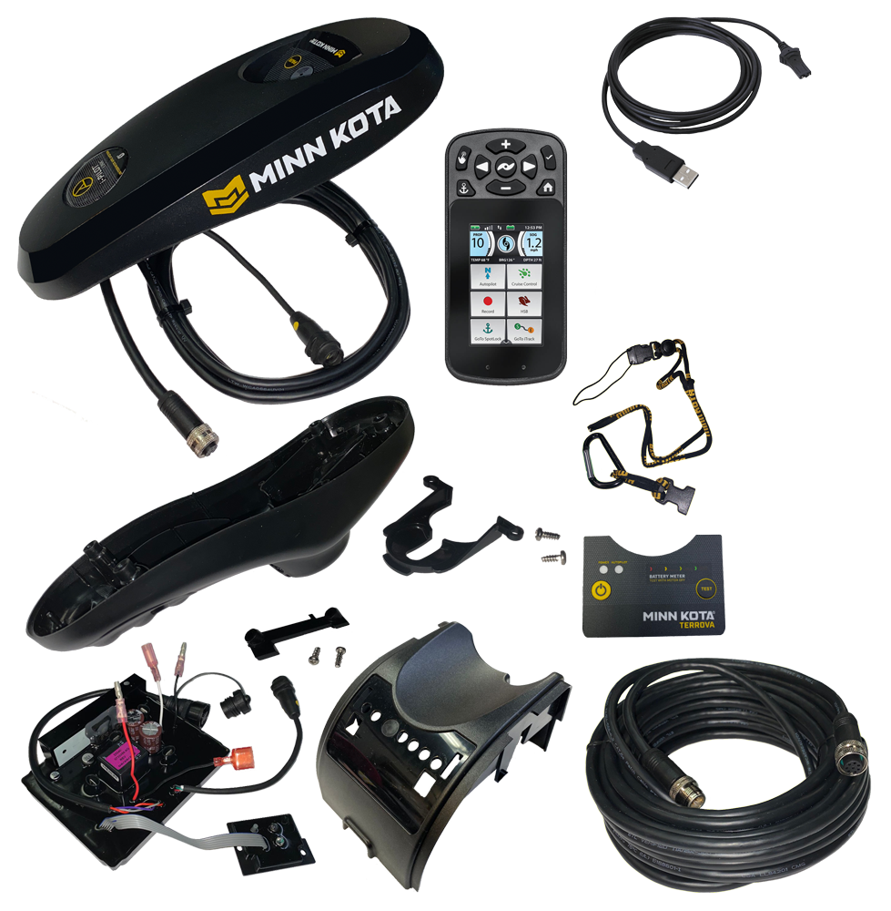 ipilot compatible fish finders Minn Kota Terrova to BT iPilot Link Upgrade Kit FW 2774153-12V