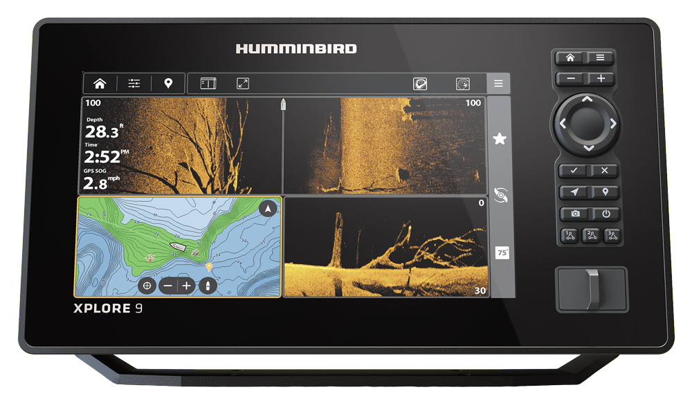 Humminbird Xplore fish finder product image