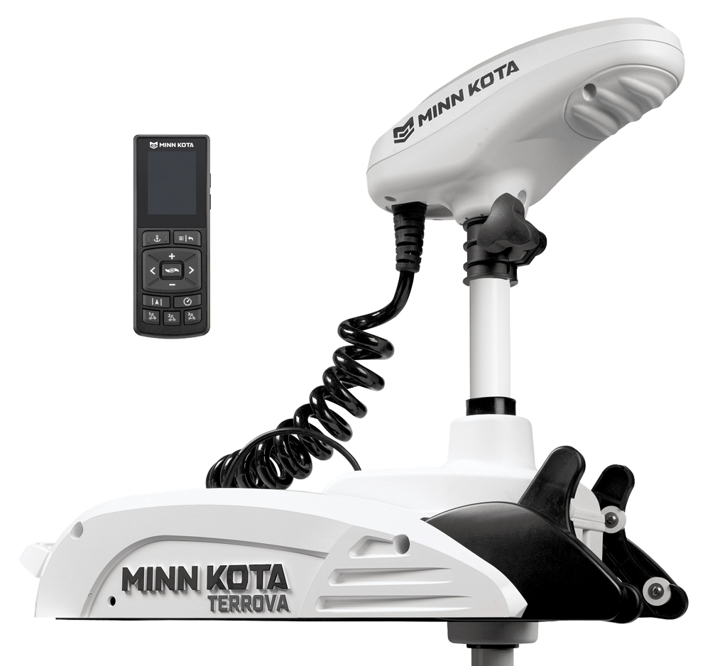 minn kota terrova compatible fish finders Minn Kota 54" Riptide Terrova 55 Trolling Motor
