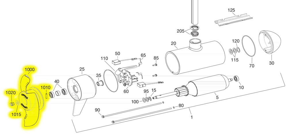 Elica WEEDLESS Wedge MINN KOTA MKP-2 2061121 - Per Propulsori Elettrici, Design Antialghe - Foto 4