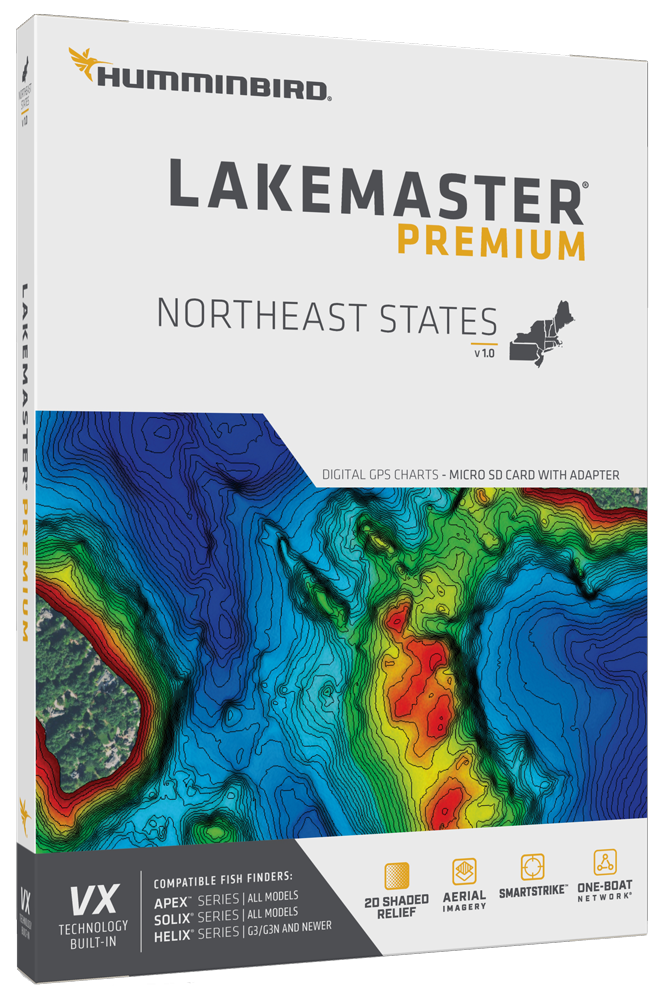 LakeMaster VX Premium - Northeast States V1 602007-1