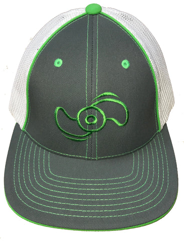Northland Marine Graphite/Neon Green Hat