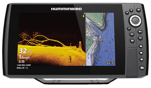 Humminbird Helix 10 Chirp MDI+ GPS G4N 411410-1